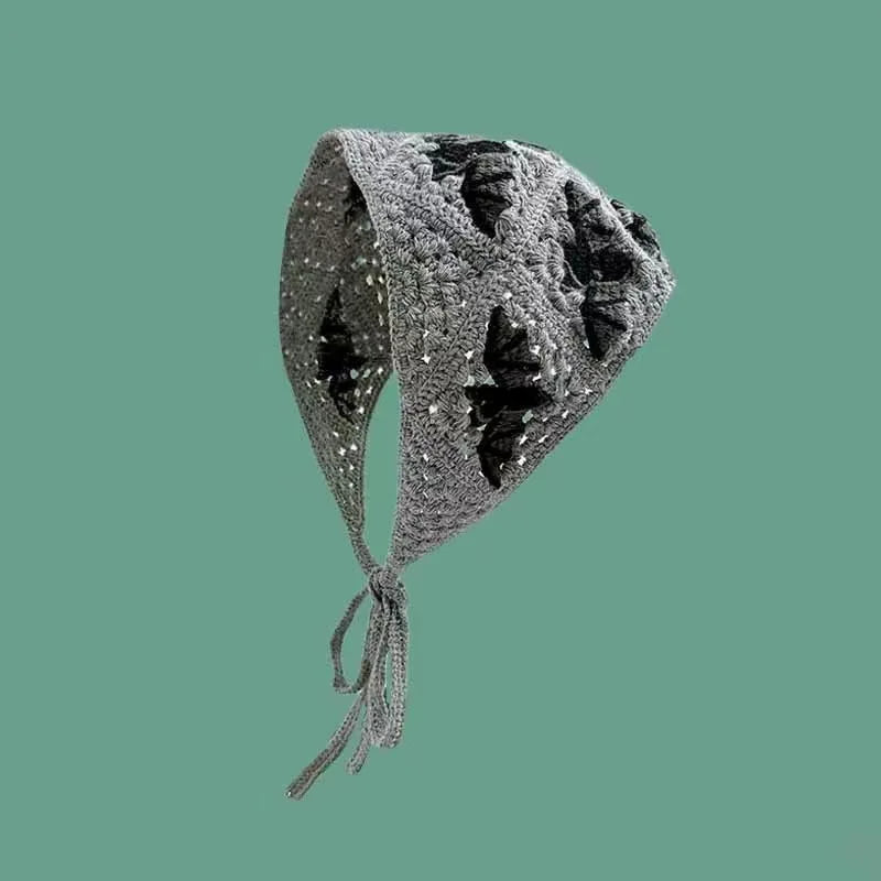 Foulard chauve-souris d'Halloween en tricot